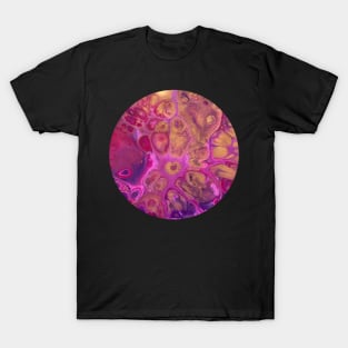 Pink Passion / Acrylic Pouring T-Shirt